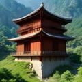 技术小林短发穿格子衫，手拿平板，背景为代码屏幕